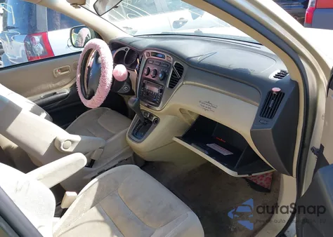 2001 Toyota Highlander from USA, damaged, VIN JTEGD21A910008083